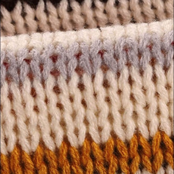 Winter Must Have:Rainbow Striped Oversized Sweater - Picture 8 of 16